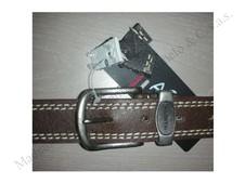 BELT MEN'S LEATHER WAMPUM